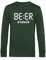 Sweater - Beer O'Clock Forest Green