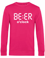 Sweater - Beer O'Clock Magenta