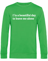 Sweater - Beautiful Day Apple Green