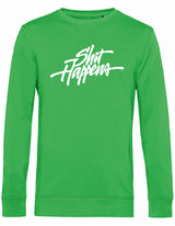 Sweater - Shit Happens Apple Green