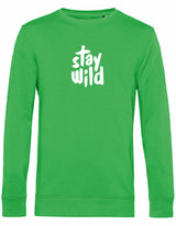 Sweater - Stay Wild Apple Green