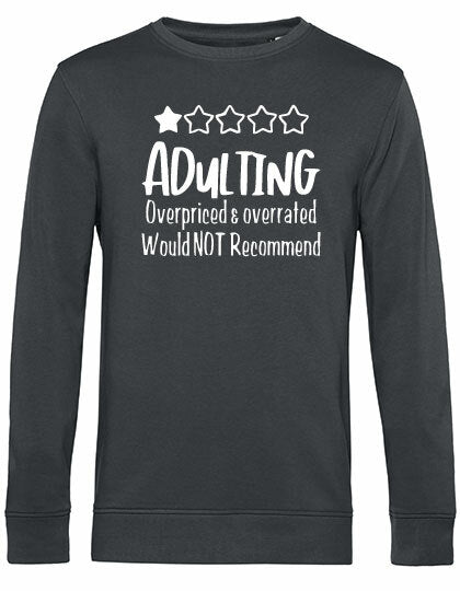 Sweater - Adulting Asphalt