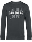 Sweater - I'm full of bad ideas