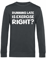 Sweater - Running late Asphalt