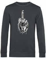 Sweater - Middlefinger Asphalt