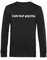 Sweater - Cute but psycho Black