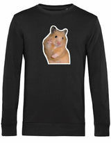Sweater - Hamster Peace Black