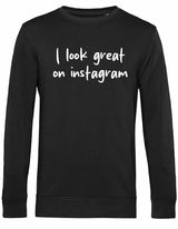 Sweater - I look great Black