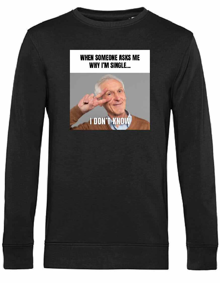 Sweater - I don't know Black