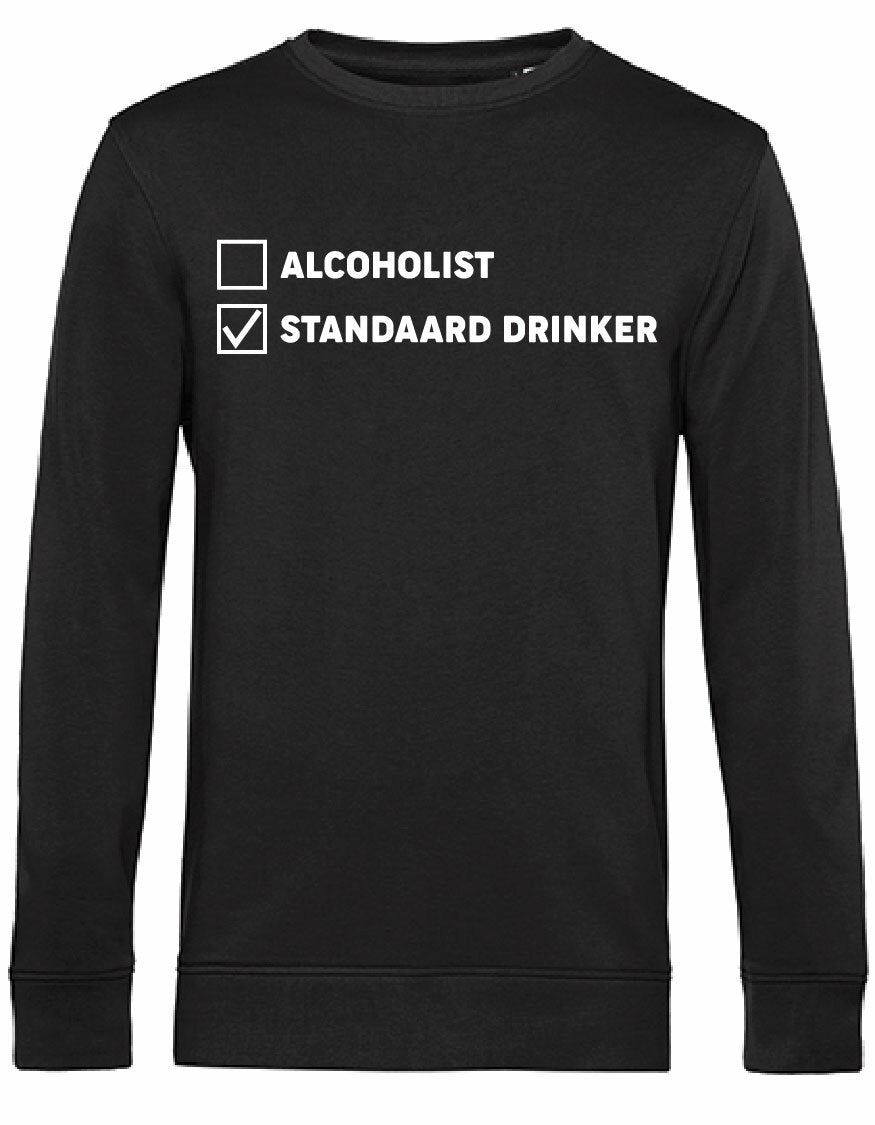 Sweater - Standaard drinker Black