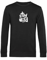 Sweater - Stay Wild Black