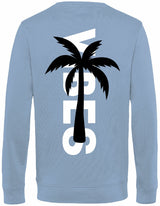 Sweater - Vibes Blue Fog