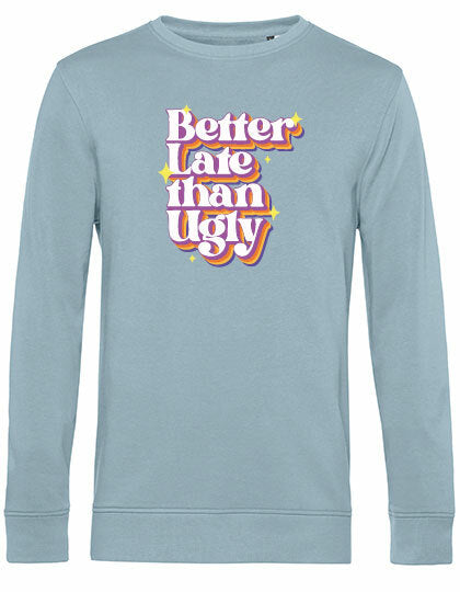 Sweater - Better Late Blue Fog