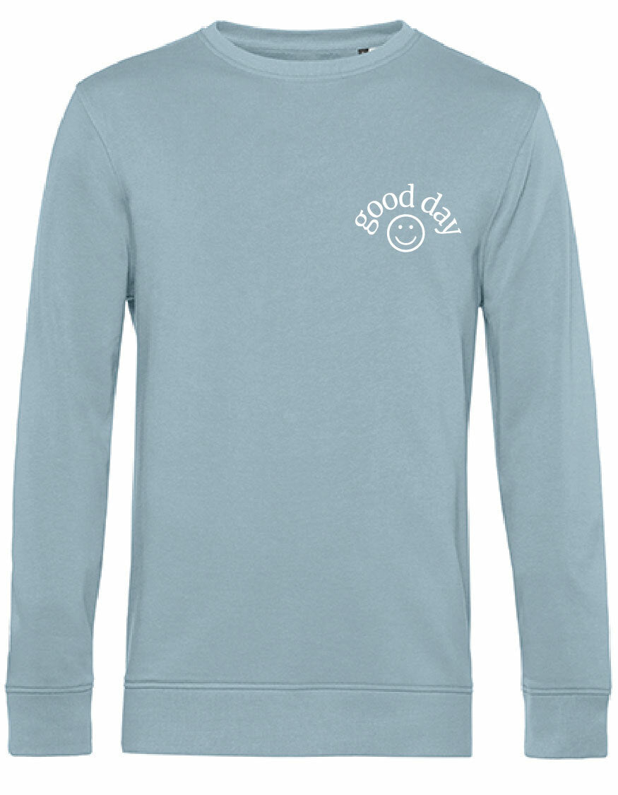 Sweater - Good day Blue Fog