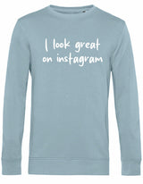 Sweater - I look great Blue Fog