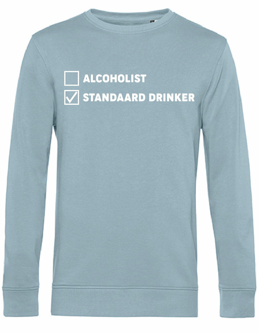 Sweater - Standaard drinker Blue Fog