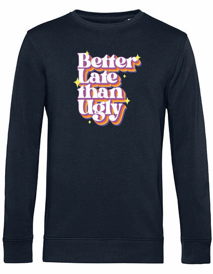 Sweater - Better Late Blue Navy