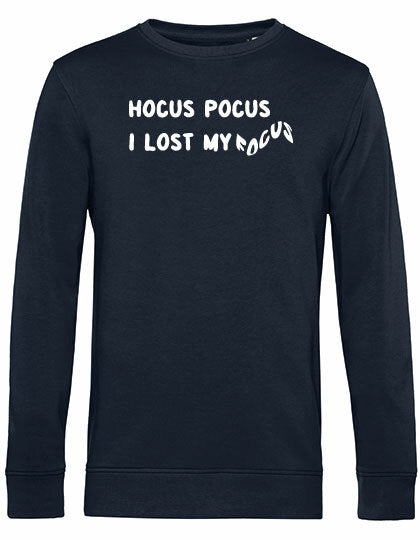 Sweater - I lost my focus Blue Navy