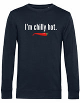 Sweater - I'm chilly hot Blue Navy