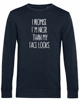 Sweater - I Promise Blue Navy