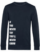 Sweater - Never Try, Never Know