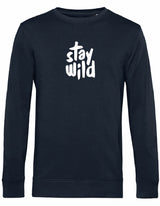 Sweater - Stay Wild Blue Navy