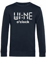 Sweater - Wine O'Clock Blue Navy