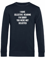 Sweater - You were not selected Blue Navy