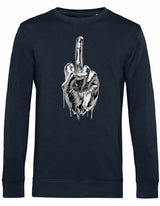 Sweater - Middlefinger Blue Navy