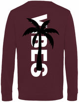 Sweater - Vibes Burgundy
