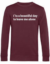 Sweater - Beautiful Day Burgundy