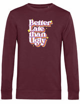 Sweater - Better Late Burgundy