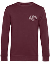 Sweater - Good day Burgundy