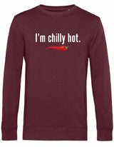 Sweater - I'm chilly hot Burgundy