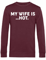 Sweater - My wife is.. Burgundy