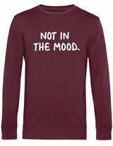 Sweater - Not in the mood Burgundy