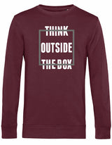 Sweater - Outside the box Burgundy