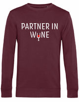 Sweater - Partner in Wine Burgundy