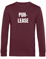 Sweater - Puh-lease Burgundy
