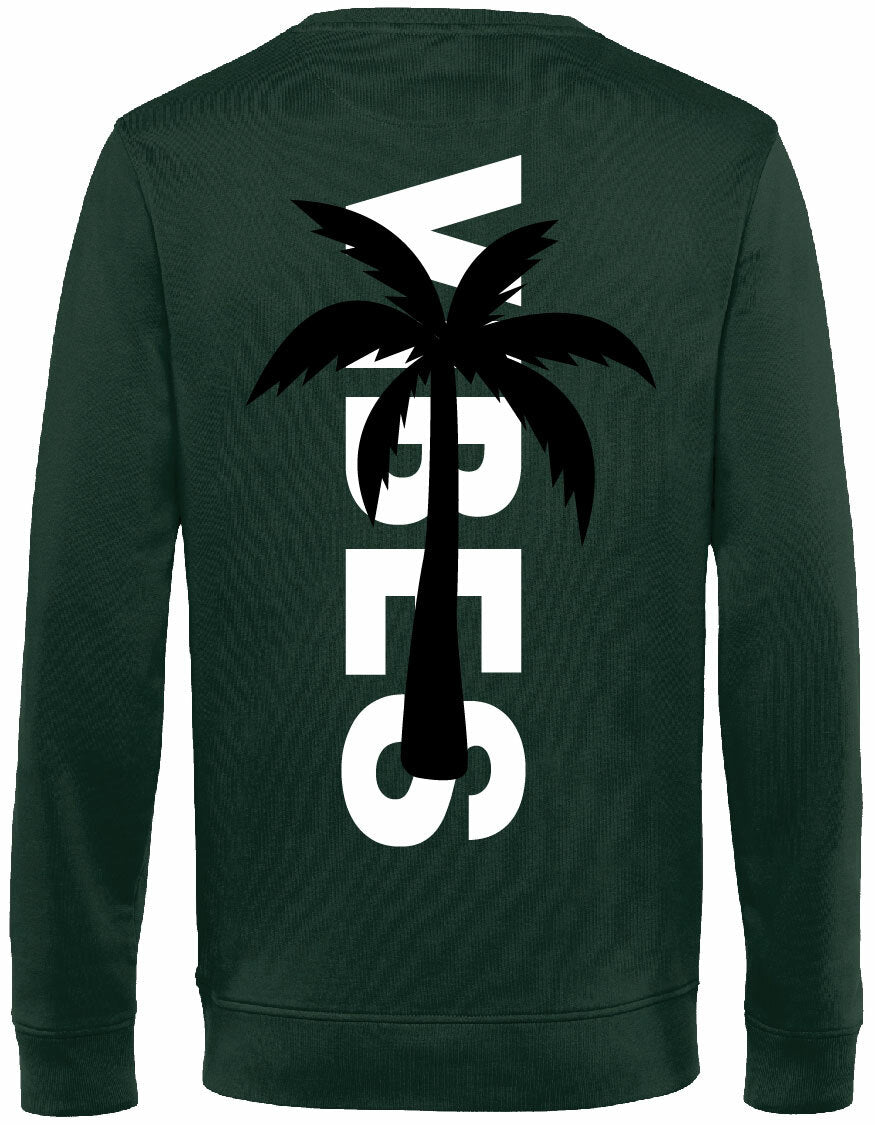 Sweater - Vibes Forest Green