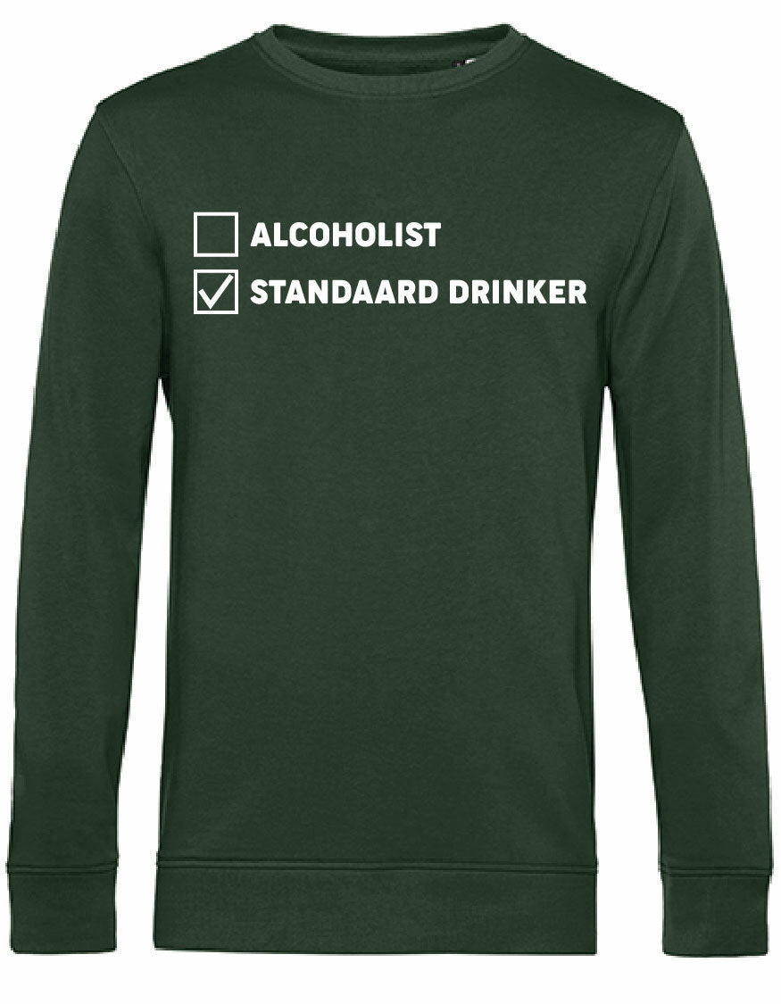 Sweater - Standaard drinker Forest Green