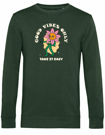 Sweater - Take it easy Forest Green