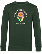 Sweater - Take it easy Forest Green