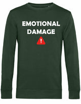 Sweater - Emotional Damage Forest Green