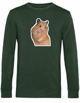 Sweater - Hamster Peace Forest Green
