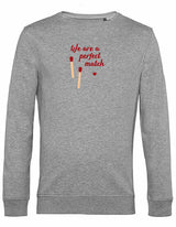 Sweater - Perfect Match Heather Grey