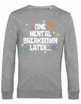 Sweater - One breakdown later Heather Grey