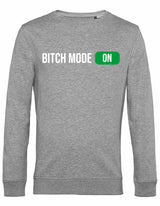 Sweater - Bitch Mode Heather Grey