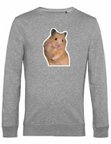 Sweater - Hamster Peace Heather Grey