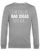 Sweater - I'm full of bad ideas